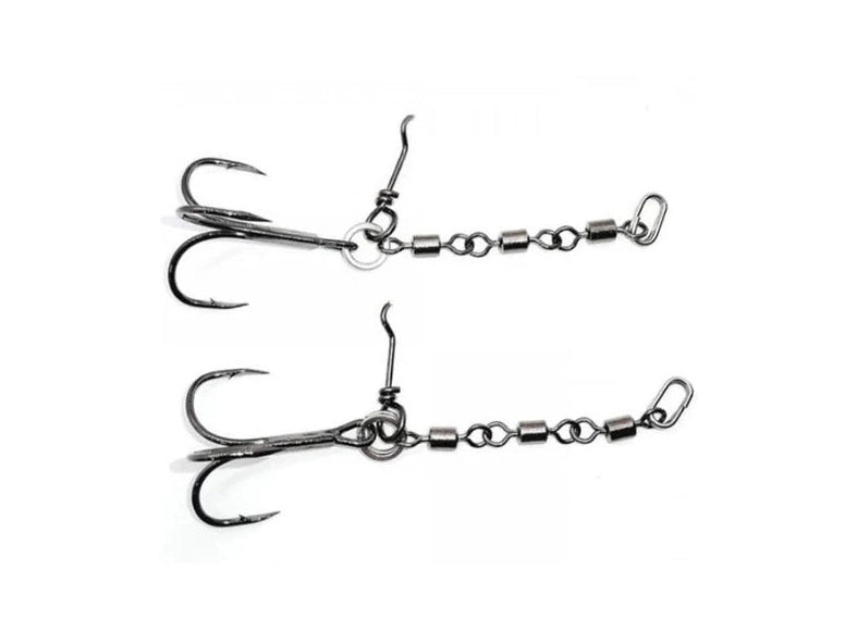 Pikecraft – Tripple Swivel Stinger Rig (2 pcs)