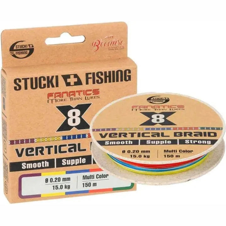 Stucki - Vertical Braid x8 Multicolor (150m)