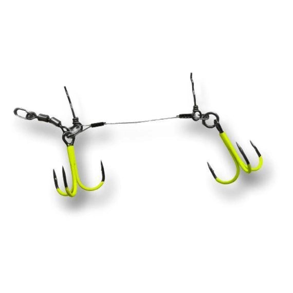 Pikecraft - Double Swivel Stinger Rig UV