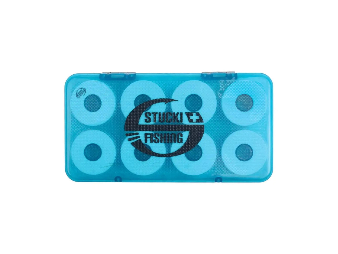 Stucki - Fishing Rigs Box with 16 Small Foam Winders