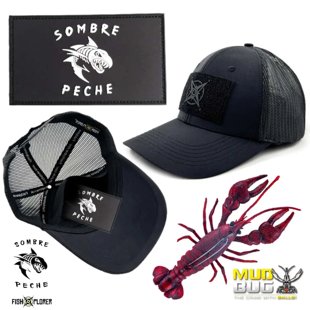 Fishxplorer x Sombre Pêche - Cap & Mud Bug Deal