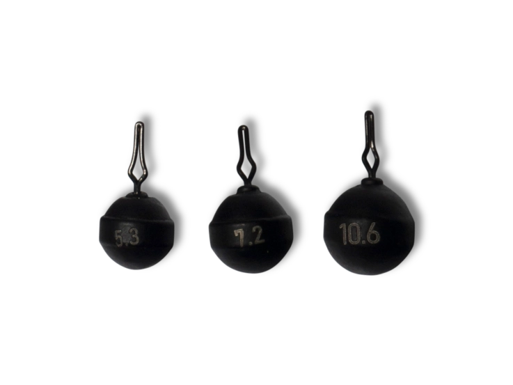 Toppies - Tungsten Drop Shot Round Sinker