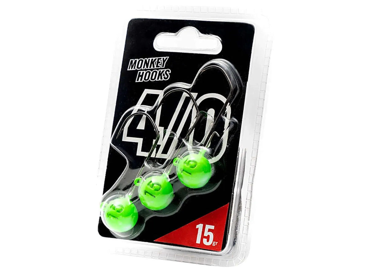 Monkey Lures - Monkey Hooks (4/0)