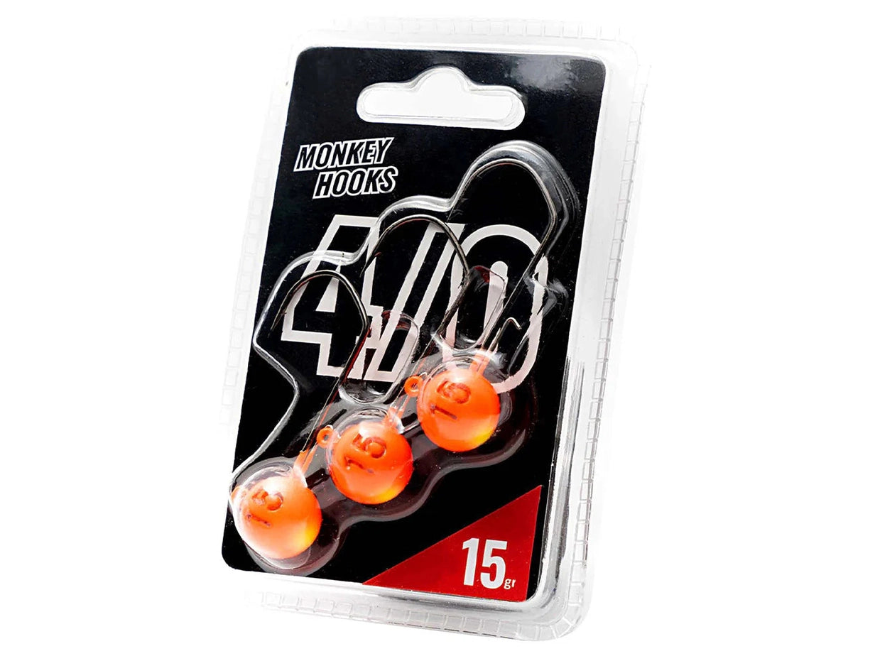 Monkey Lures - Monkey Hooks (4/0)