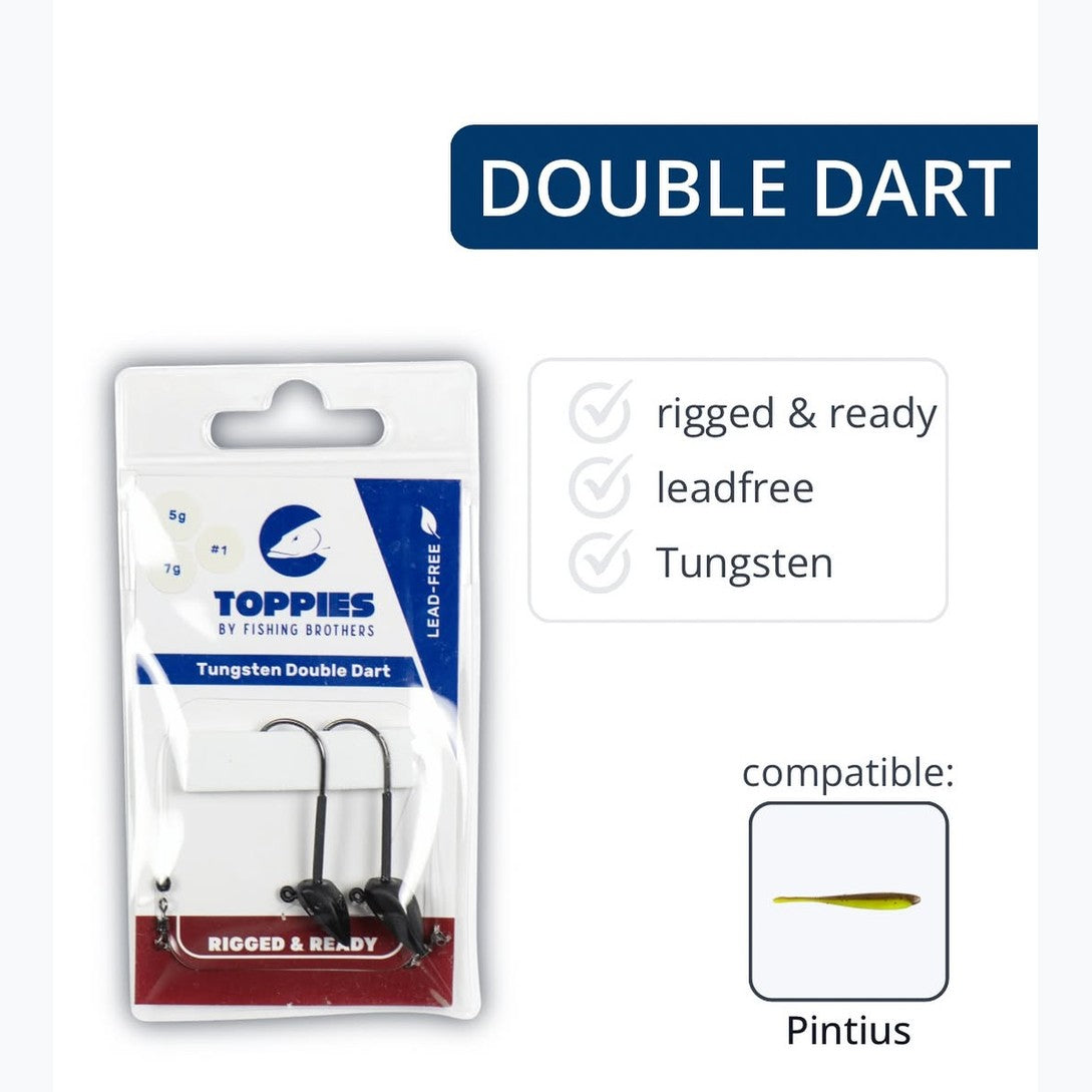 Toppies - Tungsten  Double Dart 5g + 7g