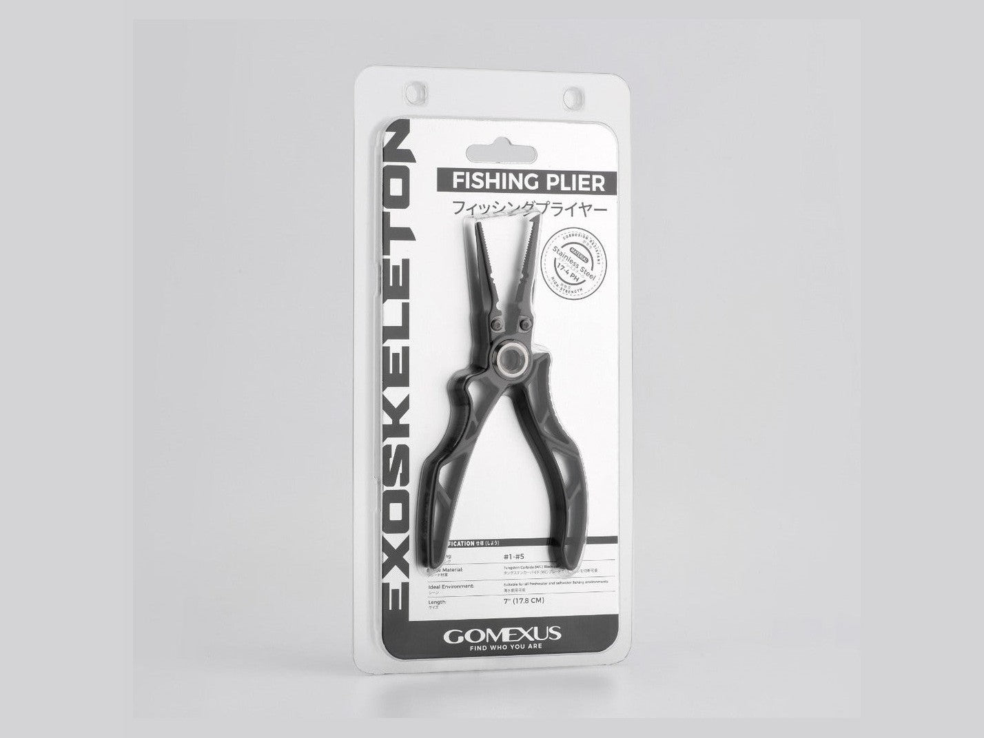 Gomexus - EXOSKELETON  Stainless Steel Fishing Pliers