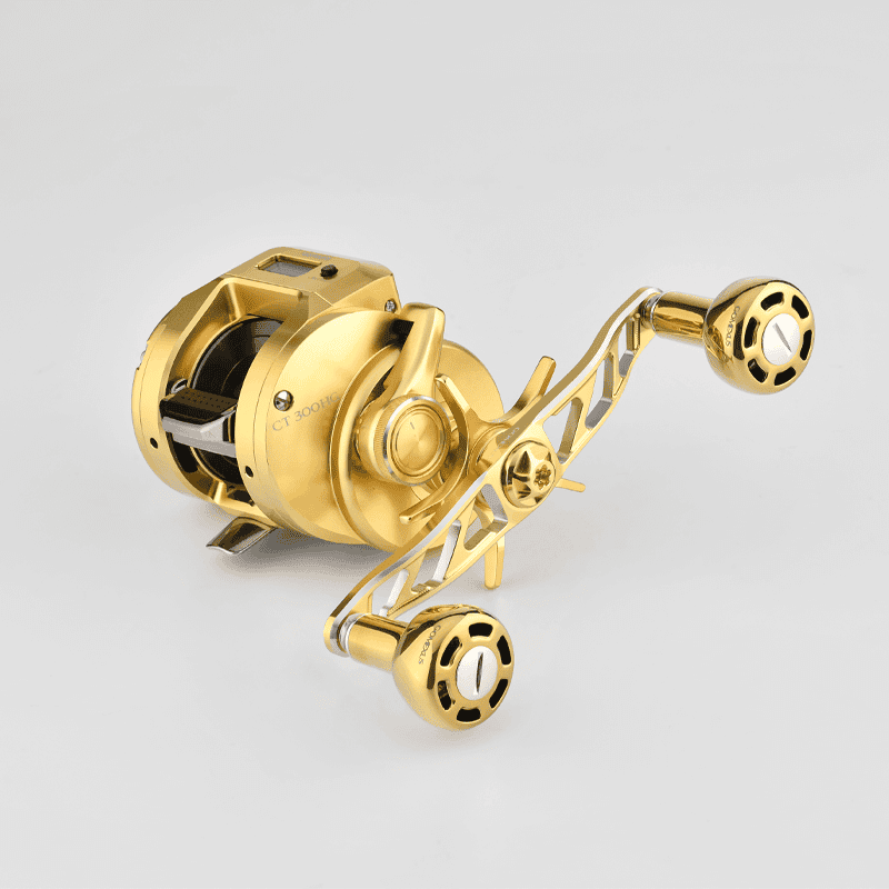 Gomexus - Aluminum Handle for Baitcasting Reel with Titanium Knob (120mm)