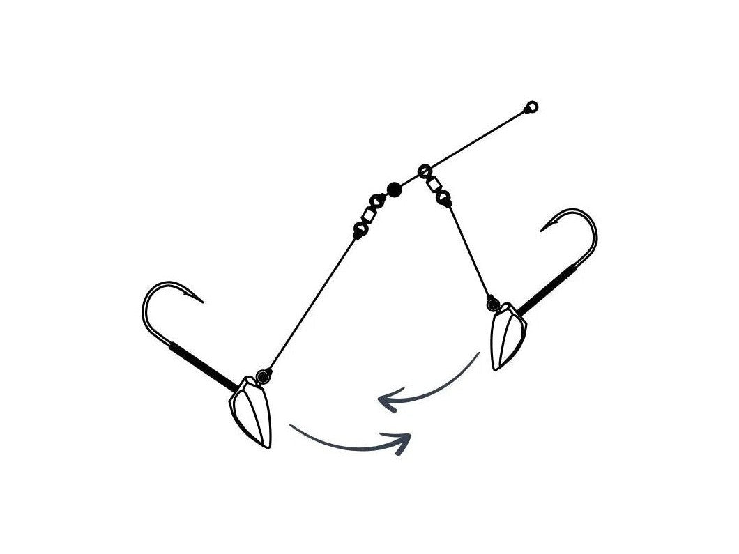 Toppies - Tungsten  Double Dart 5g + 7g