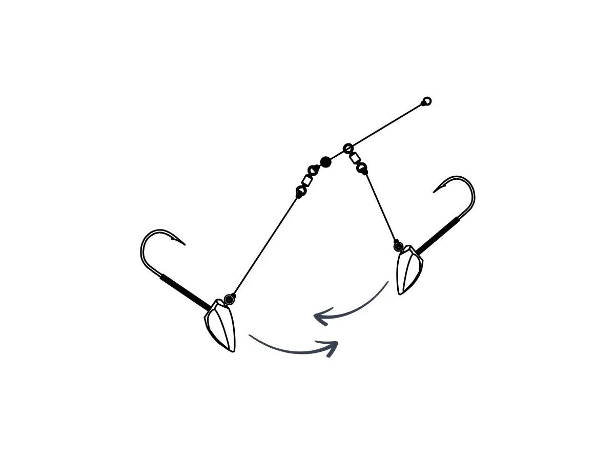 Toppies - Tungsten  Double Dart 5g + 7g