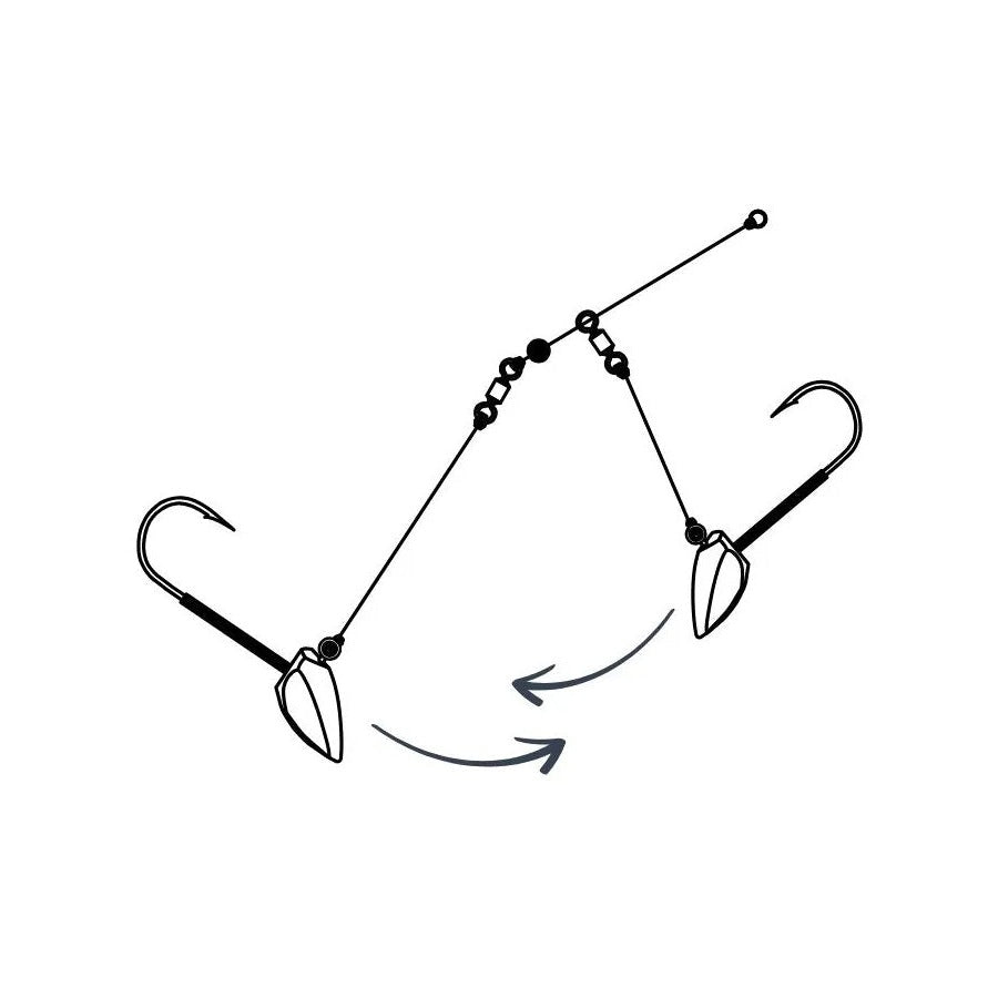 Toppies - Tungsten  Double Dart 5g + 7g