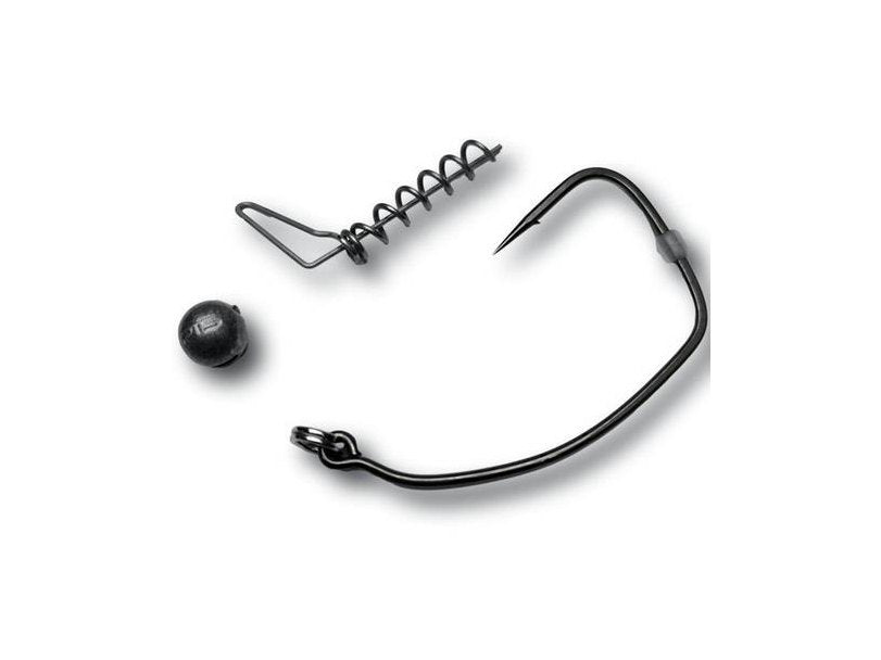 Pikecraft – The Weedless–Rig S-Screw (BKK12/0, 10g Lead)